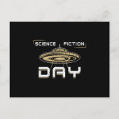 Science Fiction Day Stars Space Science Alien Gift Briefkaart (Voorkant)