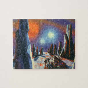  Science Fiction Foreign Planet met Aliens Legpuzzel