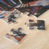  Science Fiction Foreign Planet met Aliens Legpuzzel (Zijkant)