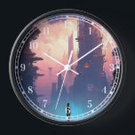 Science Fiction Futuristic City<br><div class="desc">Fantasy art producten van The Lunarium.</div>