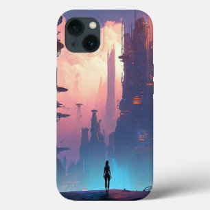 Science Fiction Futuristic City Case-Mate iPhone Case