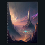 Science Fiction Futuristic City Notitieboek<br><div class="desc">Fantasy,  Sci-fi & Horror kunst van het Lunarium.</div>