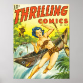  SCIENCE FICTION ILLUSTRATION POSTER (Voorkant)