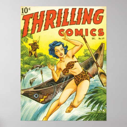  SCIENCE FICTION ILLUSTRATION POSTER (Voorkant)