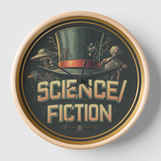 Science/Fiction klok (Voorkant)