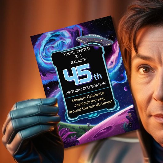 science fiction partij Sci Fi Galactic 45th Kaart