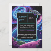 science fiction partij Sci Fi Galactic 45th Kaart (Achterkant)