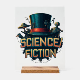 Science/Fiction Plaque Acryl Bord