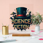 Science/Fiction Plaque Acryl Bord (Huwelijk)
