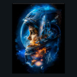 Science Fiction Poster Art<br><div class="desc">Een digitale illustratie van een high science fiction concept in een poster formaat.</div>