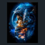 Science Fiction Poster Art<br><div class="desc">Een digitale illustratie van een high science fiction concept in een poster formaat.</div>