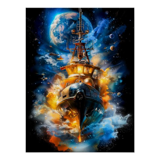 Science Fiction Poster Art (Voorkant)