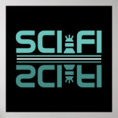 Science Fiction Robot Poster (Voorkant)