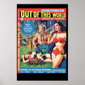  science fiction ruimte poster (Voorkant)