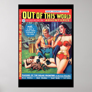 science fiction ruimte poster