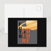 Science Fiction Space Ufo Alien Sci-Fi Funny Gift Briefkaart (Voorkant / Achterkant)