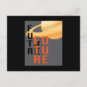 Science Fiction Space Ufo Alien Sci-Fi Funny Gift Briefkaart