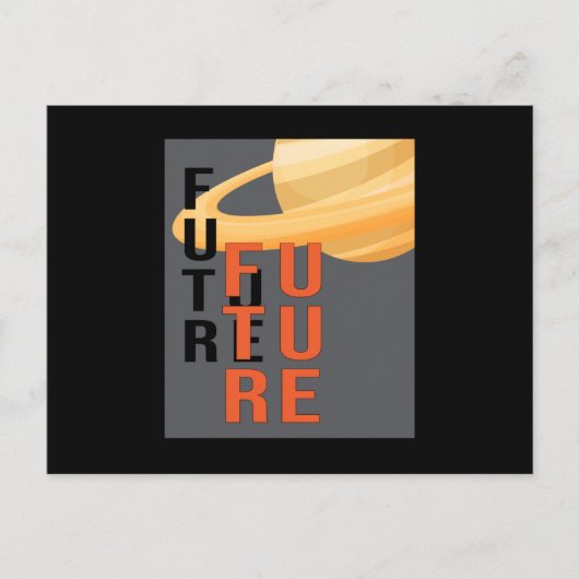 Science Fiction Space Ufo Alien Sci-Fi Funny Gift Briefkaart (Voorkant)