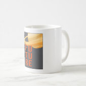 Science Fiction Space Ufo Alien Sci-Fi Funny Gift Koffiemok (Voorkant rechts)