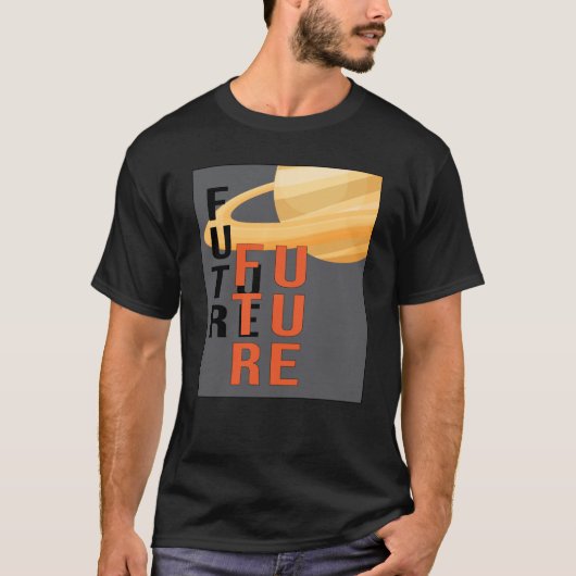 Science Fiction Space Ufo Alien Sci-Fi Funny Gift T-shirt (Voorkant)