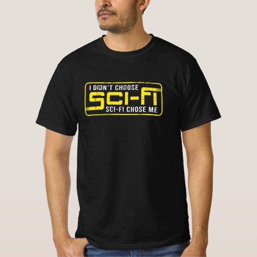 Science Fiction Space Ufo Sci-Fi Alien Funny Gift T-shirt (Voorkant)