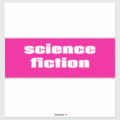 Science Fiction Sticker (Vel)