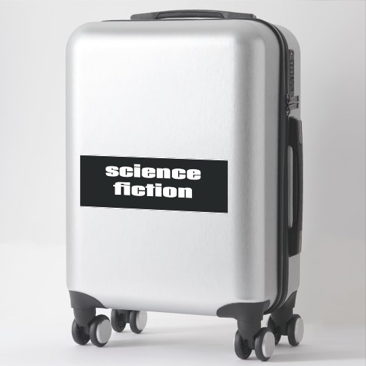 Science Fiction Sticker (Koffer)