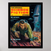 Science Fiction Stories - 1958.09_Pulp Art Poster (Voorkant)