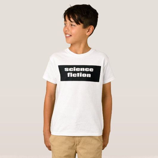 Science Fiction T-shirt (Voorkant volledig)