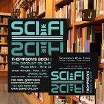 Science-Fictionlogo, Boekwinkelreclame Flyer<br><div class="desc">Science-Fictionlogo,  Boekwinkel Flyers Door The Business Card Store.</div>