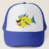 Science FISH Logo Trucker Hat Pet (Voorkant)