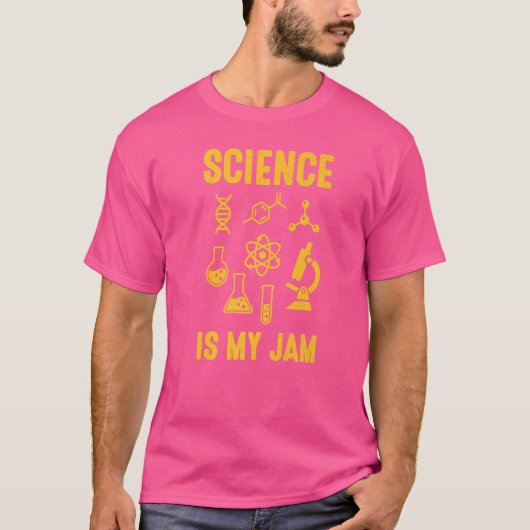 Science for Teacher Student Science is mijn jam T-shirt (Voorkant)