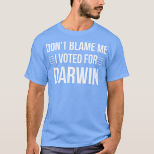 Science Funny stemde voor Darwin Scientist Biology T-shirt