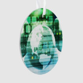 Science Futuristic Technology as a Concept Art Ornament (voorkant)