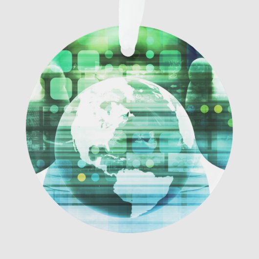 Science Futuristic Technology as a Concept Art Ornament (voorkant)