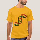 science geek gensequentie dna t-shirt ontwerp (Voorkant)