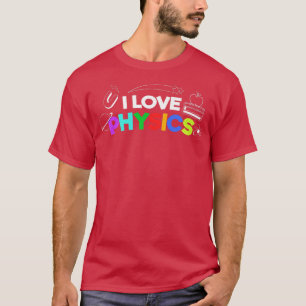 Science Geek Nerd Love Physics Premium T-shirt