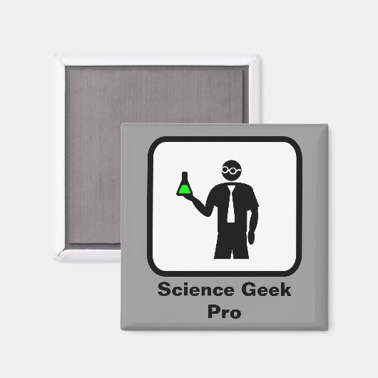 Science Geek Pro Magneet (Voorkant / Achterkant)