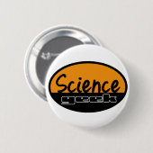 Science Geek Ronde Button 5,7 Cm (Voorkant /achterkant)