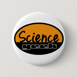 Science Geek Ronde Button 5,7 Cm