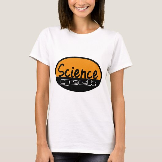 Science Geek T-shirt (Voorkant)