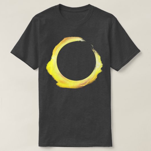 Science Geek T Shirt Event Horizon Black Hole Prem (Design voorkant)