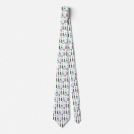 Science Geeky Chemist Test Tubes Chemistry STEM Stropdas