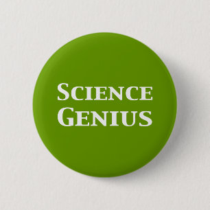 Science Genius Gifts Ronde Button 5,7 Cm