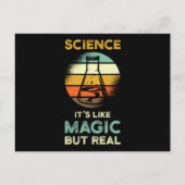 Science Gezegde Magic Real Briefkaart (Voorkant)