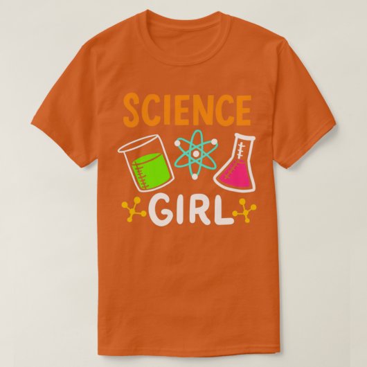 Science Girl Future Chemists Bioloog Teacher Stu T-shirt (Design voorkant)