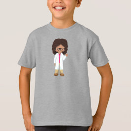 Science Girl, Latina Girl, Cute Girl, Scientist T-shirt