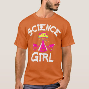 Science Girl Stem Field Biology Chemistry Physics T-shirt