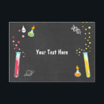 Science Insert card Science Party Experiment RSVP<br><div class="desc">Een prachtige manier om wat extra informatie aan uw uitnodiging toe te voegen! Wetenschapsthema.</div>