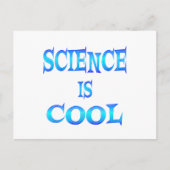 Science is Cool Briefkaart (Voorkant)